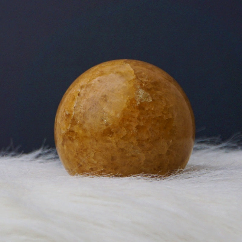 Himalayan Golden Azeztulite Quartz Sphere – View 2