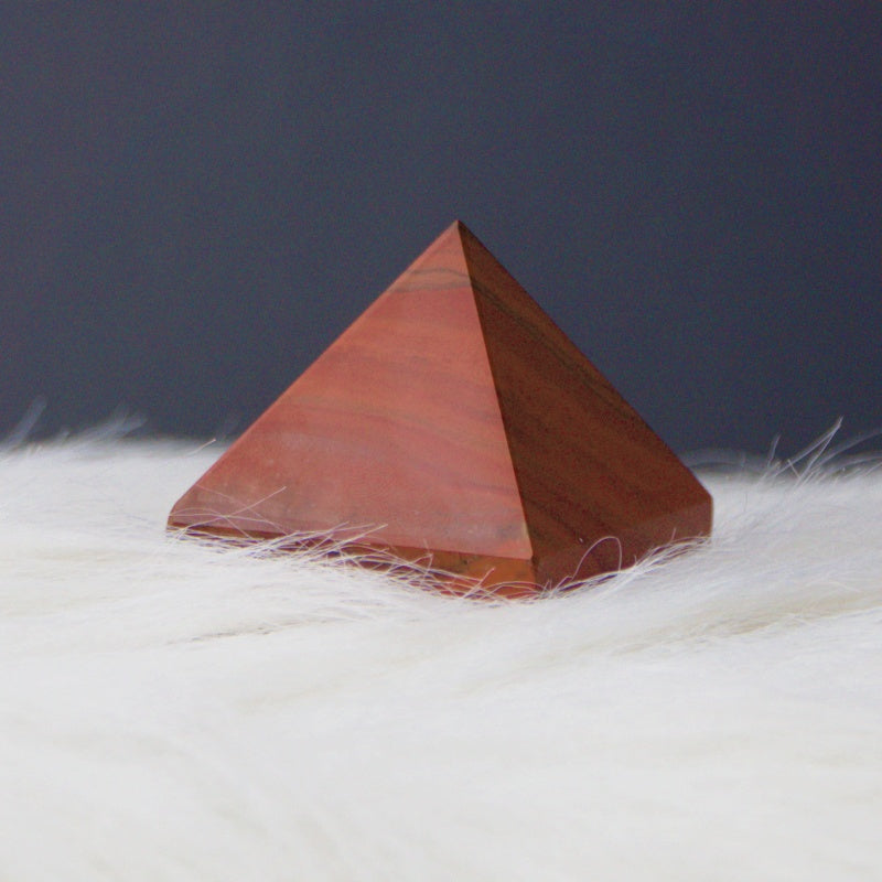 Red Jasper Pyramid