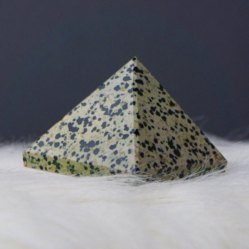 Dalmatian Jasper Pyramid