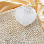 Clear Quartz Heart