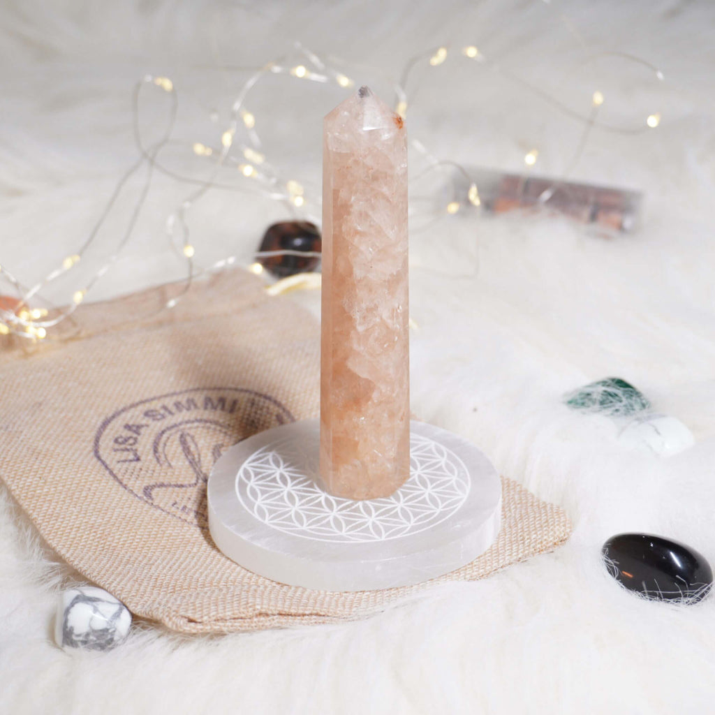 Himalayan Golden Azeztulite Quartz Pointer – View 2
