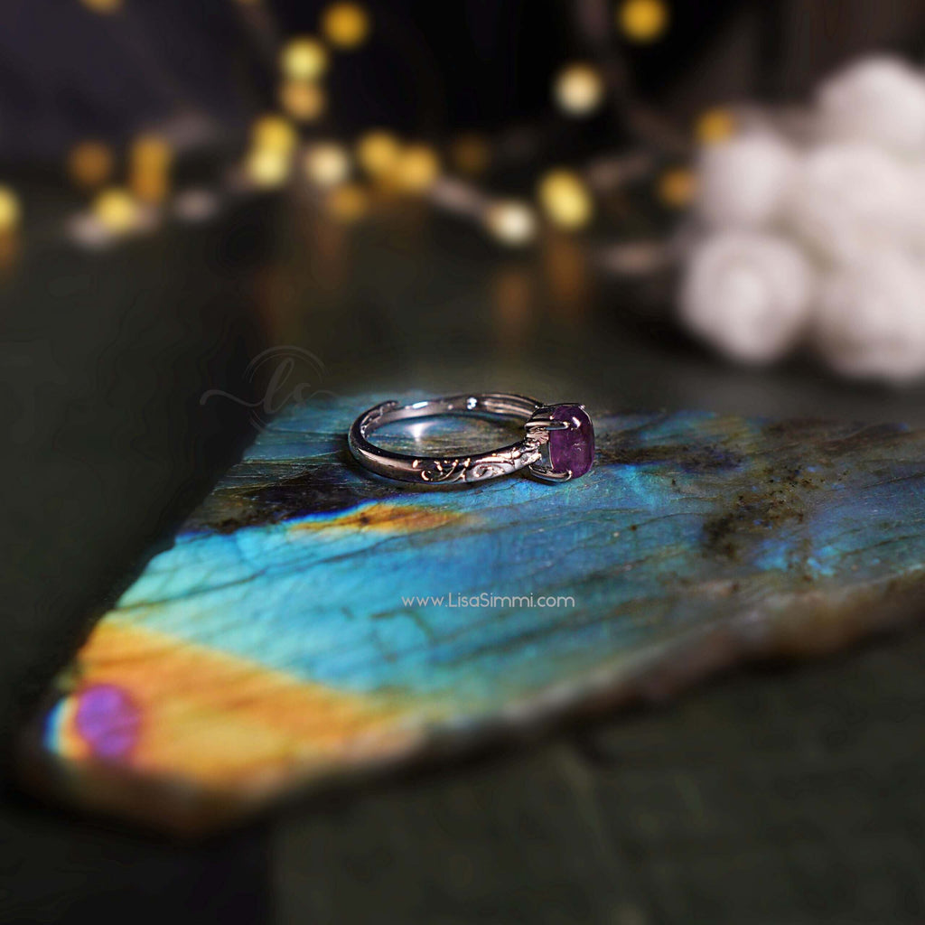 Zodiac Birthstone Ring – Aquarius – View 3