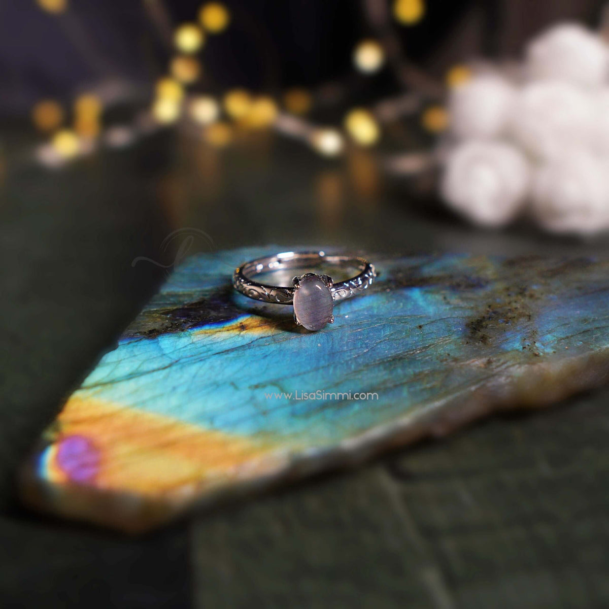 Zodiac Birthstone Ring – Scorpio – View 2