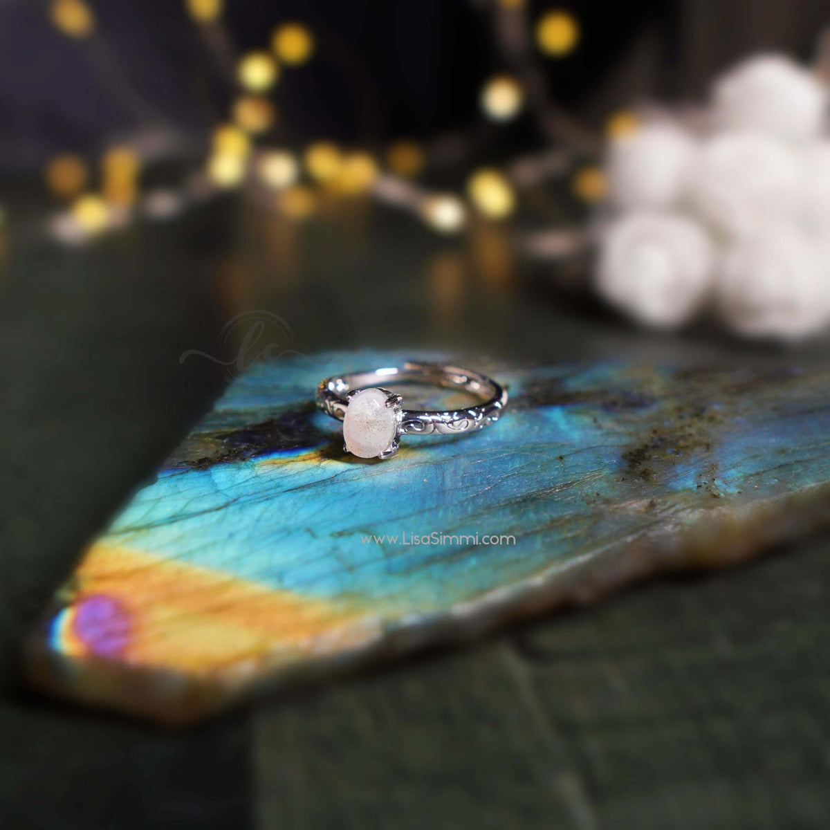 Zodiac Birthstone Ring – Cancer