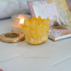 Citrine Cluster with Pointer – View 2