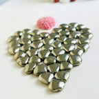 African Pyrite Mini Heart – View 2