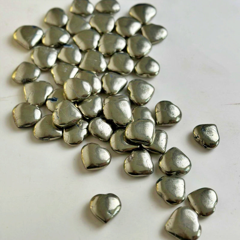African Pyrite Mini Heart