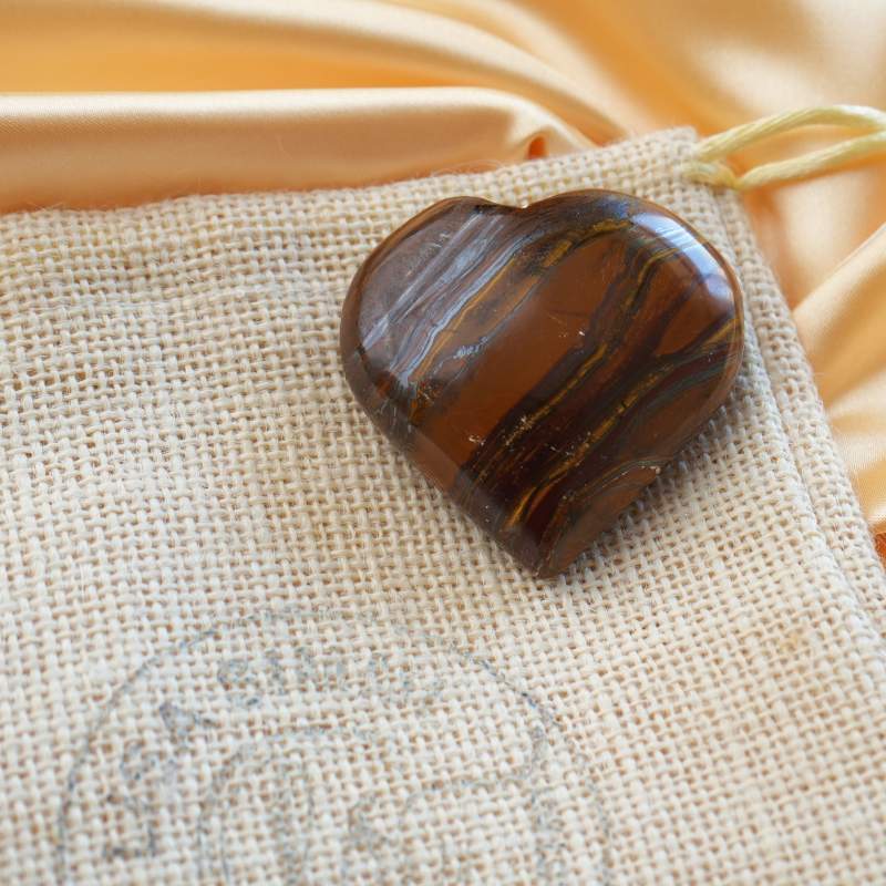 Tiger Eye Heart – View 2