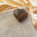 Unakite Heart – View 2