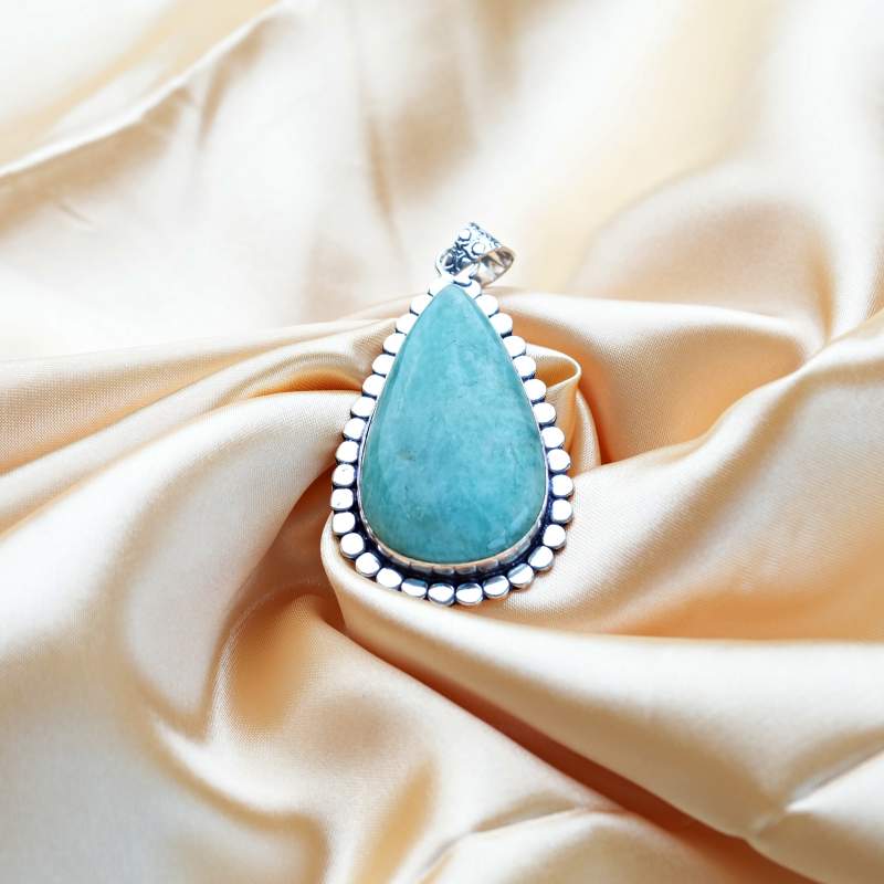 Amazonite Pendant – Hope – View 4