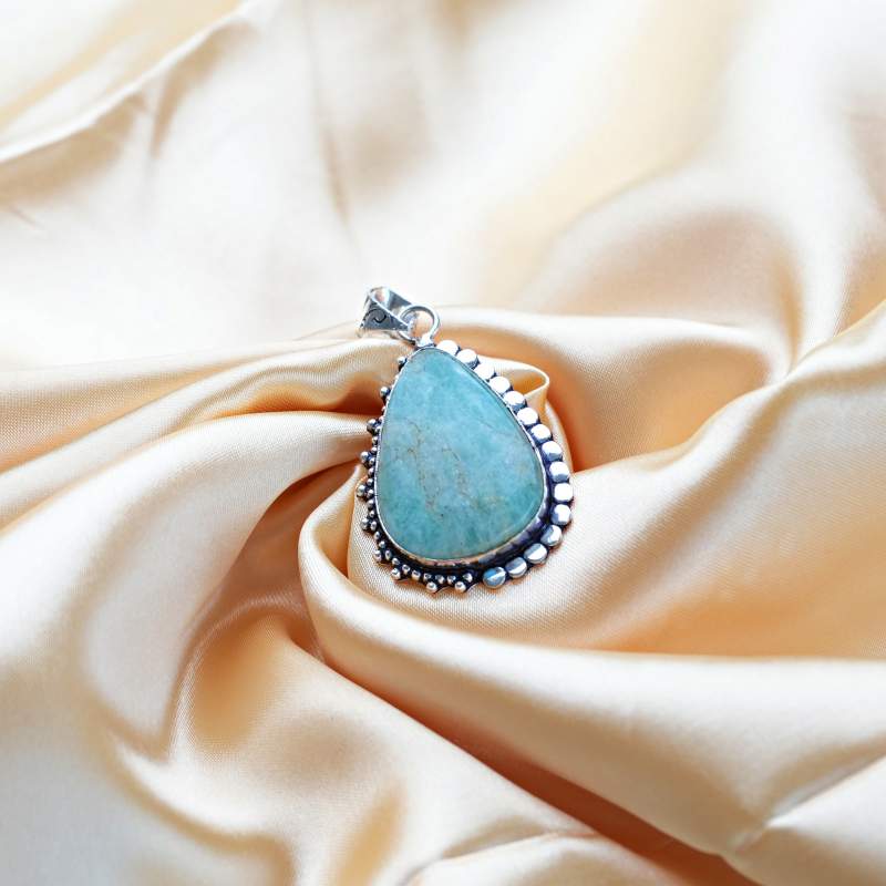 Amazonite Pendant – Hope – View 2