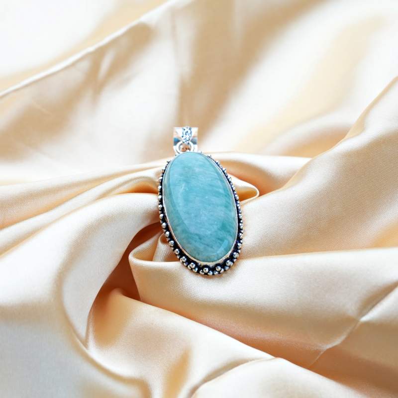 Amazonite Pendant – Hope – View 6
