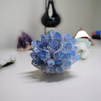 Blue Quartz Cluster – View 3