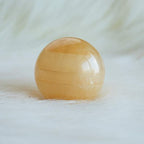 Honey Calcite Sphere – View 2