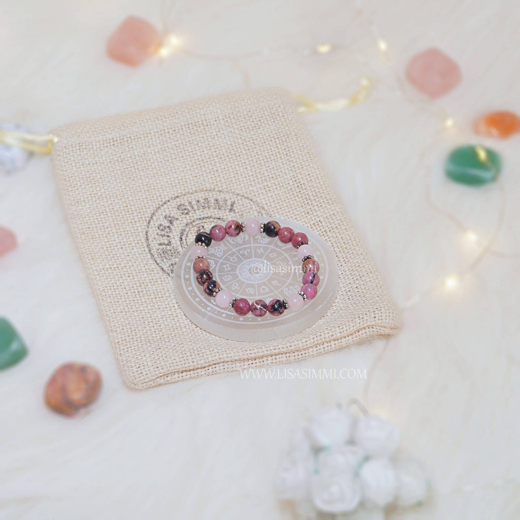 Soulmate & Relationship – Energised Crystal Bracelet