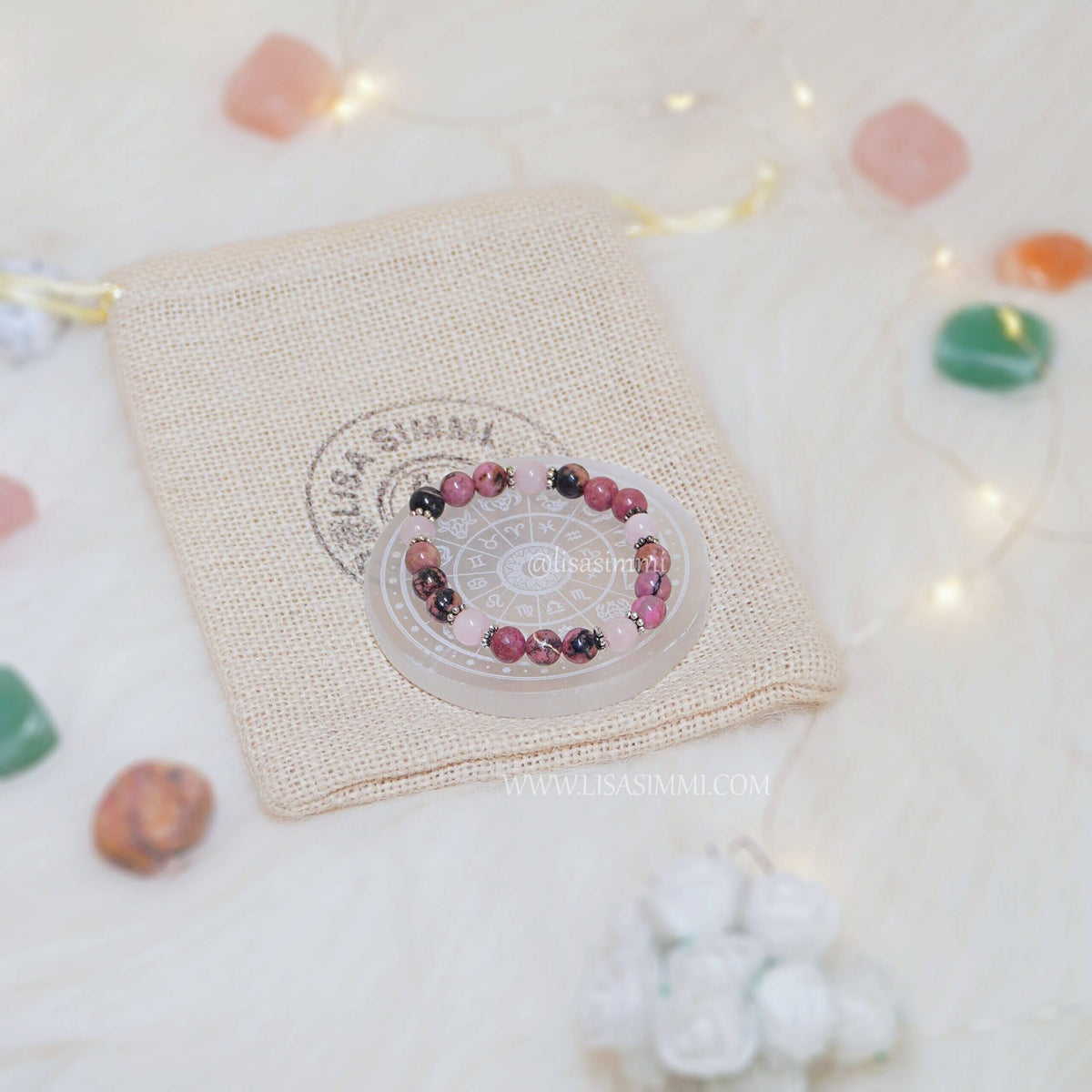 Soulmate & Relationship – Energised Crystal Bracelet