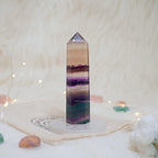 Rainbow Fluorite Pointer – View 3