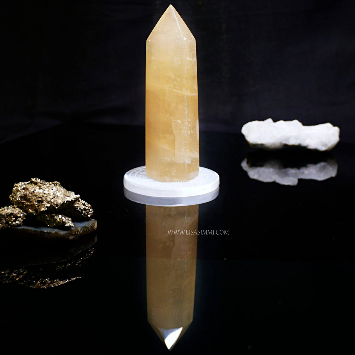 Yellow Calcite Pointer
