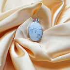 Howlite Pendant – Letting Go – View 5