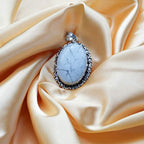 Howlite Pendant – Letting Go