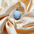 Howlite Pendant – Letting Go – View 4
