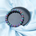 Rainbow Lava Energised Crystal Bracelet – Multi-Intention