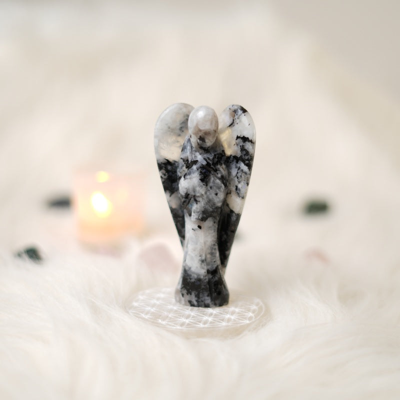 Rainbow Moonstone Angel