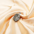 Pyrite Pendant with Chain – Wealth Intention – View 3