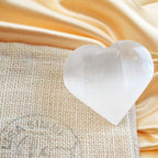 Selenite Heart – View 2