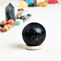 Snowflake Obsidian Sphere