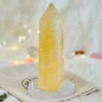 Yellow Calcite Pointer – View 2